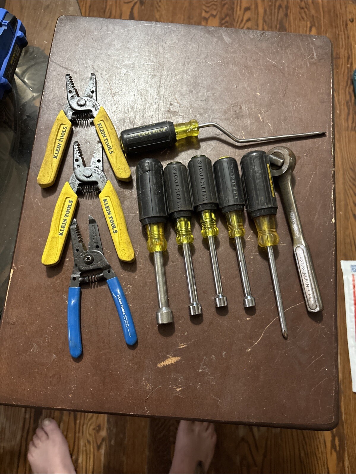 10 Piece Lot Klien Electrician Hand Tool Lot USA