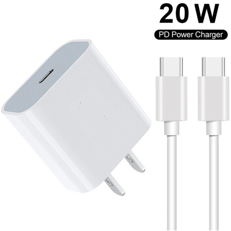 For  CAT S62 Pro USB-C Fast Charger Adapter / 6FT Type-C Cable