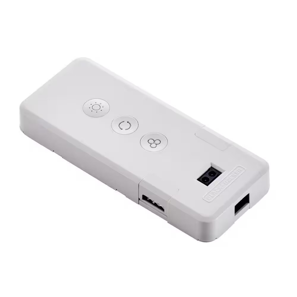 Push Wire White, LED, Voice Remote Control, Works with Alexa, Apple Home, Google