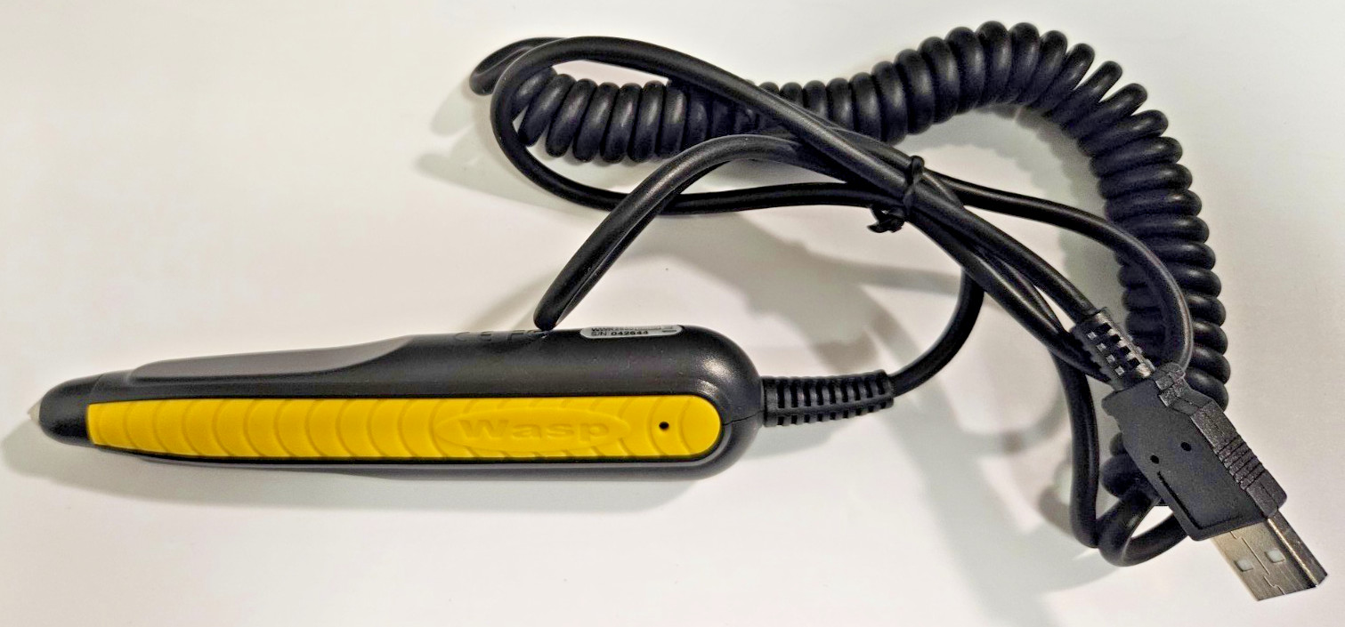 Wasp WWR 2950 / 2905 Series Pen Barcode Scanner USB