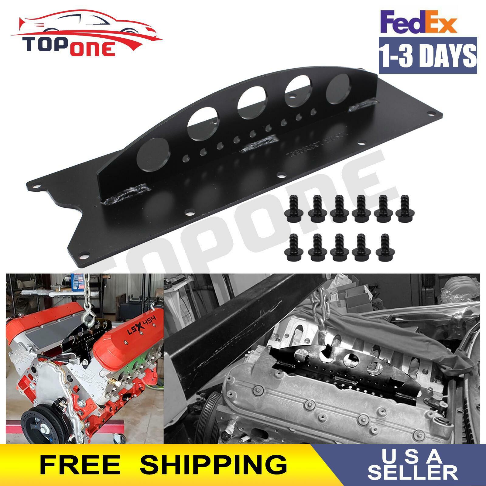 LSX LS Heavy Duty Engine Lift Plate Fits LS1 LS2 LS3 LQ4 4.8 5.3 6.0 6.2L Gen3