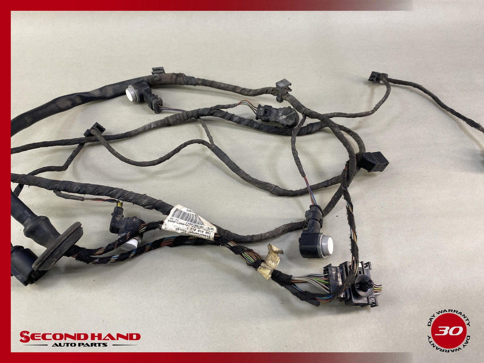 09-17 AUDI Q5 REAR Bumper Wiring Harness With Sensors OEM 8R0971104