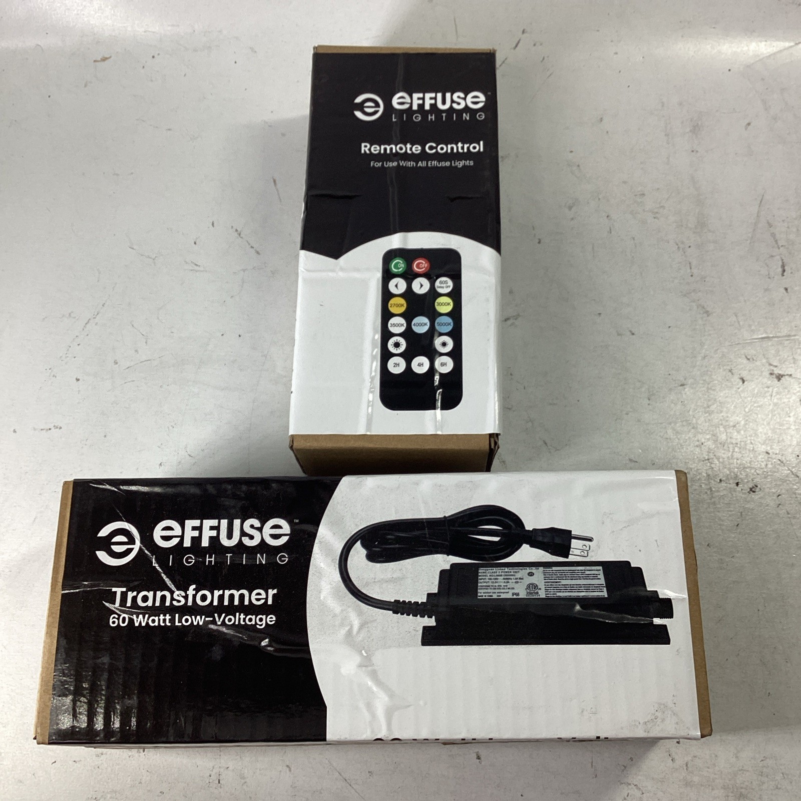 Effuse Lighting Remote Control and Transformer Kit 60 Watt Low Voltage