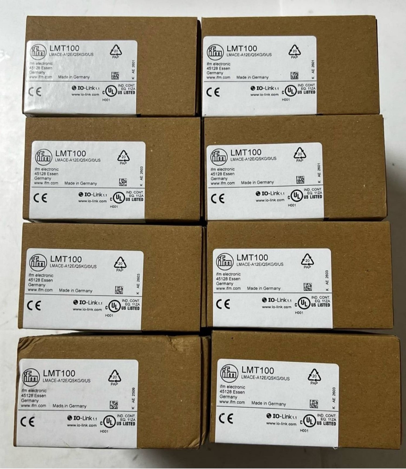 IFM LMT100*2、SIEMENS 6ES7* 4pc、Omron 3pc、Telemecanique X* 9pc VIP Link