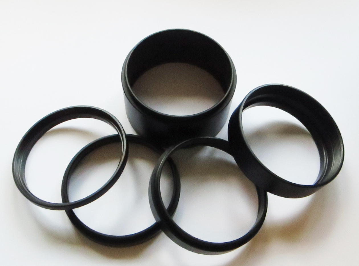 High Quality T/T2 / M42X0.75mm Extension Tube 3mm, 5mm, 6mm, 10mm and 20mm, NEW