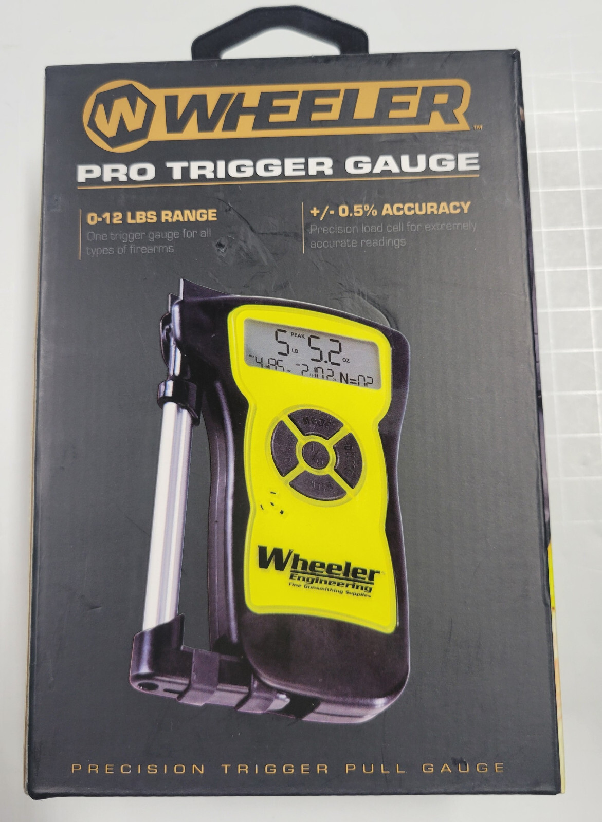 710904 WHEELER ENGINEERING PROFESSIONAL DIGITAL TRIGGER GAUGE - NEW - FREE SHIP!