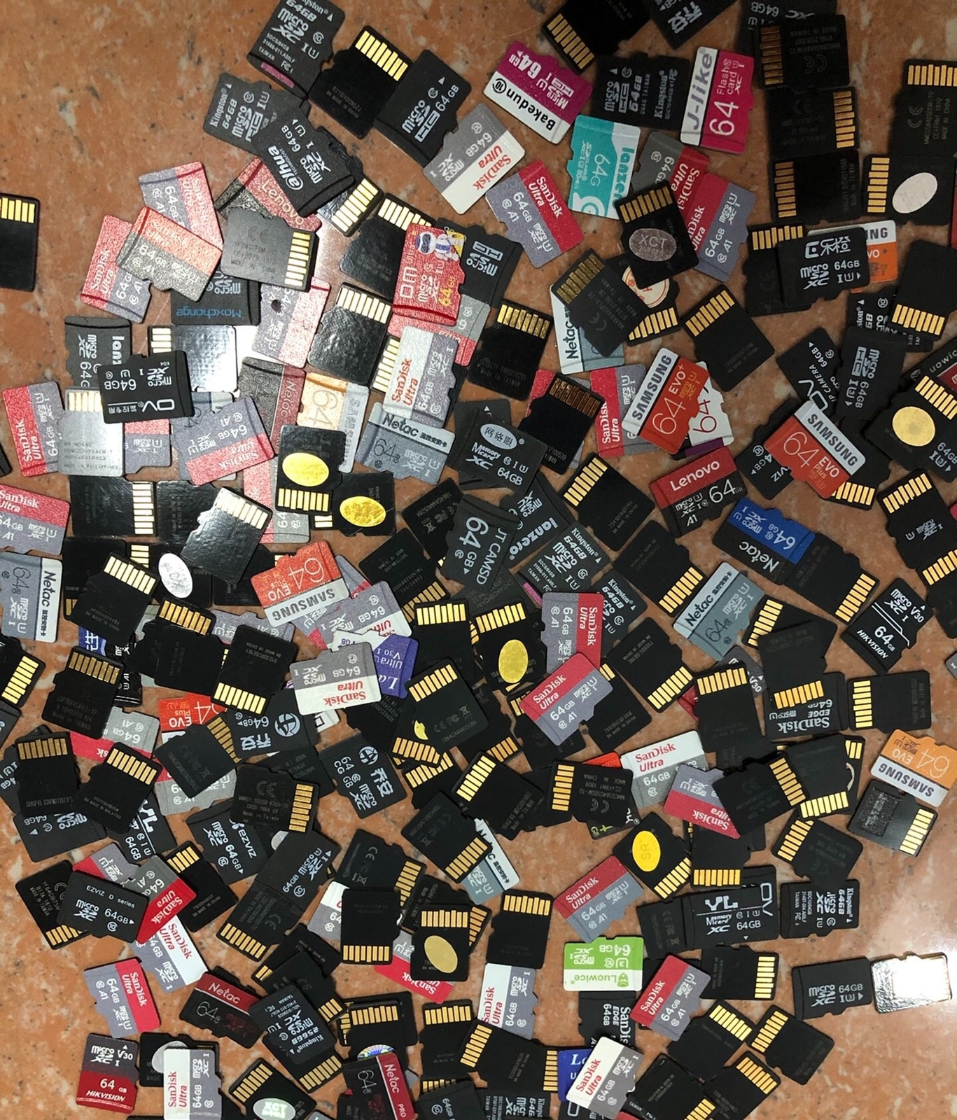 10/20/30/40Pcs 64GB TF SD Cards Flash Memory