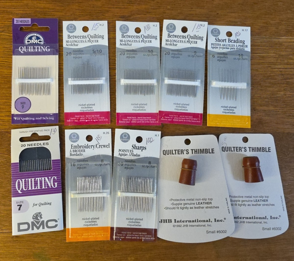 Lot Of 10 Sewing Notions New in Packages