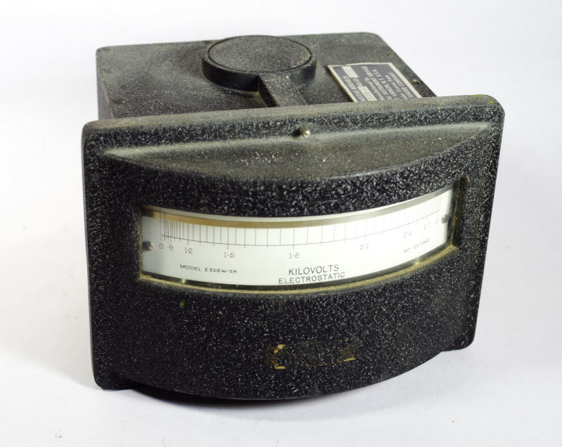 Sensitive Research High Voltage 3KV Voltmeter ESDEW-5A Vintage TESTED