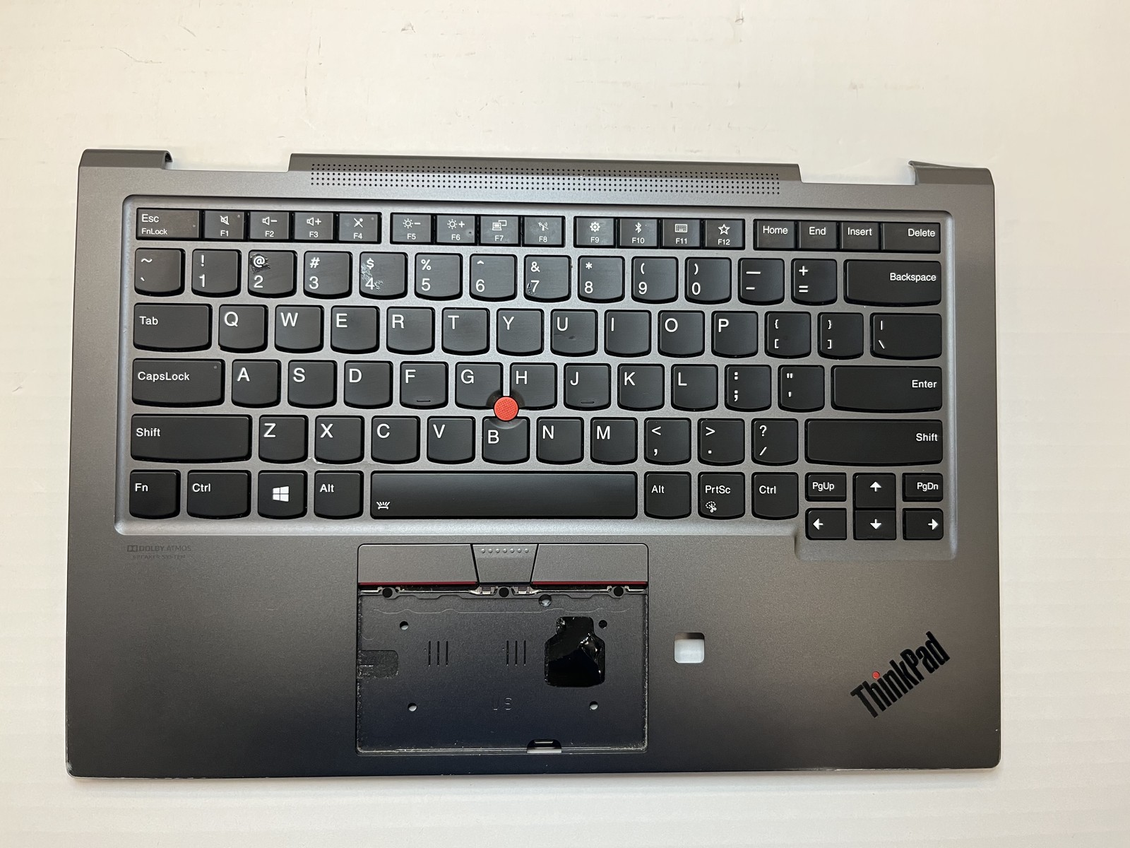 5M10V24845 - LUS - D2 C cover with keyboard GRP KBD BZL ENG WL IG CHY for ThinkP