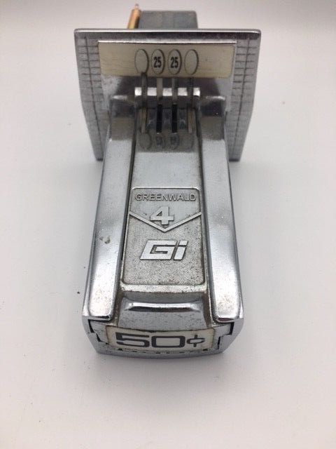 Greenwald 4 Vertical Coin Slide Laundry Laundromat Soap Machine Lavandería