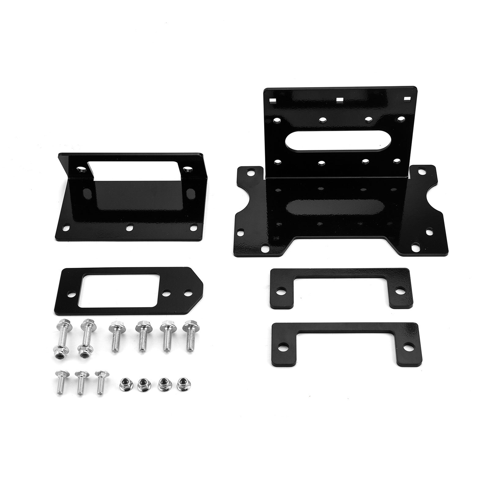 Winch Mount Plate Fit for Polaris Ranger XD 1500/Crew XD 1500 2024-2026