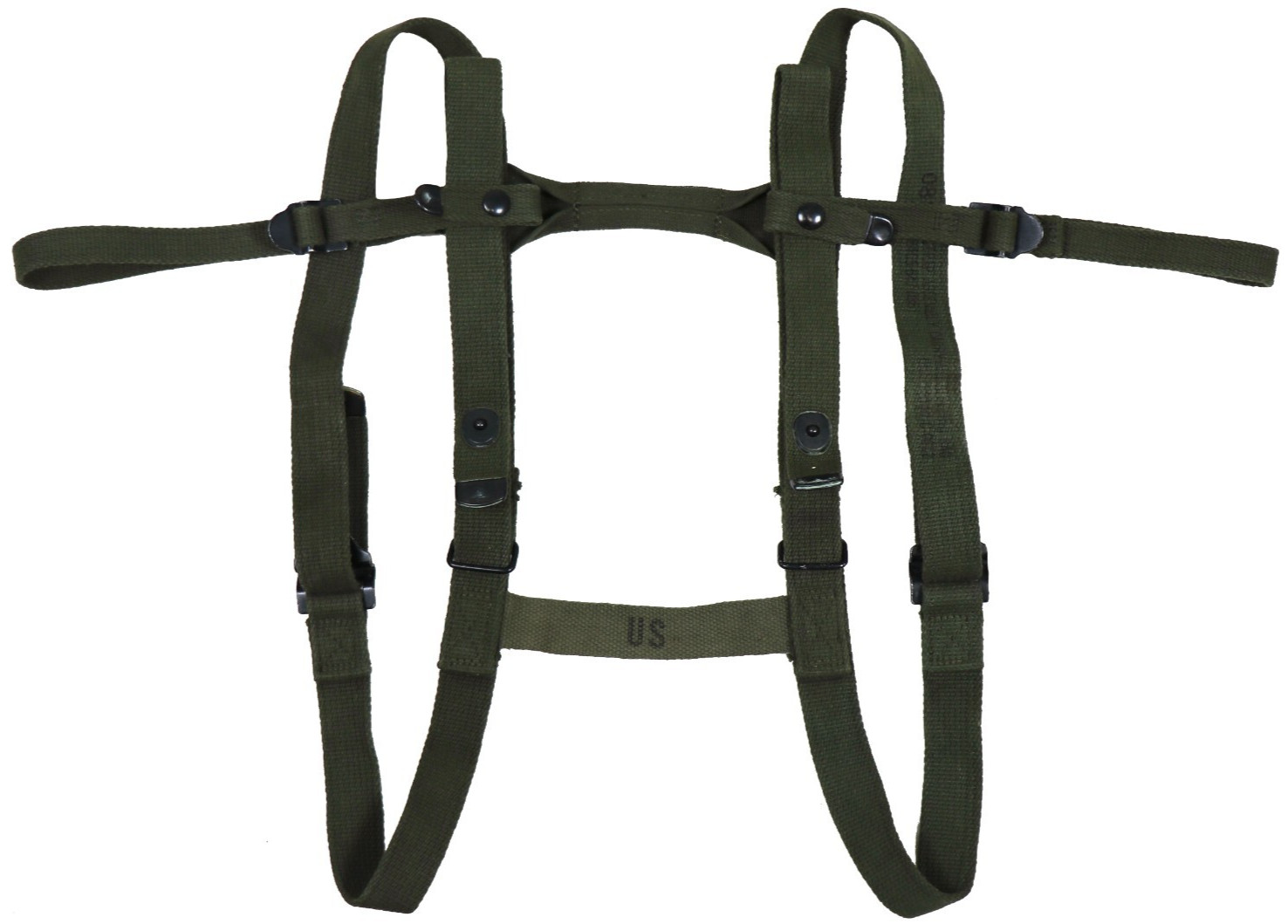 US Military OD Green Sleeping Bag Carrier Strap Assembly M1956 Canvas