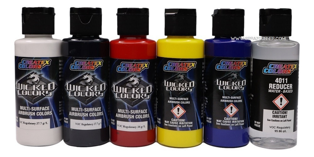 Wicked Colors Detail 2oz Sampler Set W110