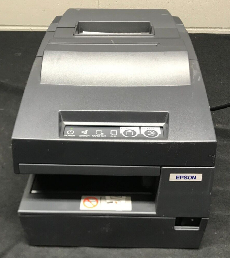 Epson TM-H6000III M147H Thermal Receipt Printer with AC Adapter & Power Cord
