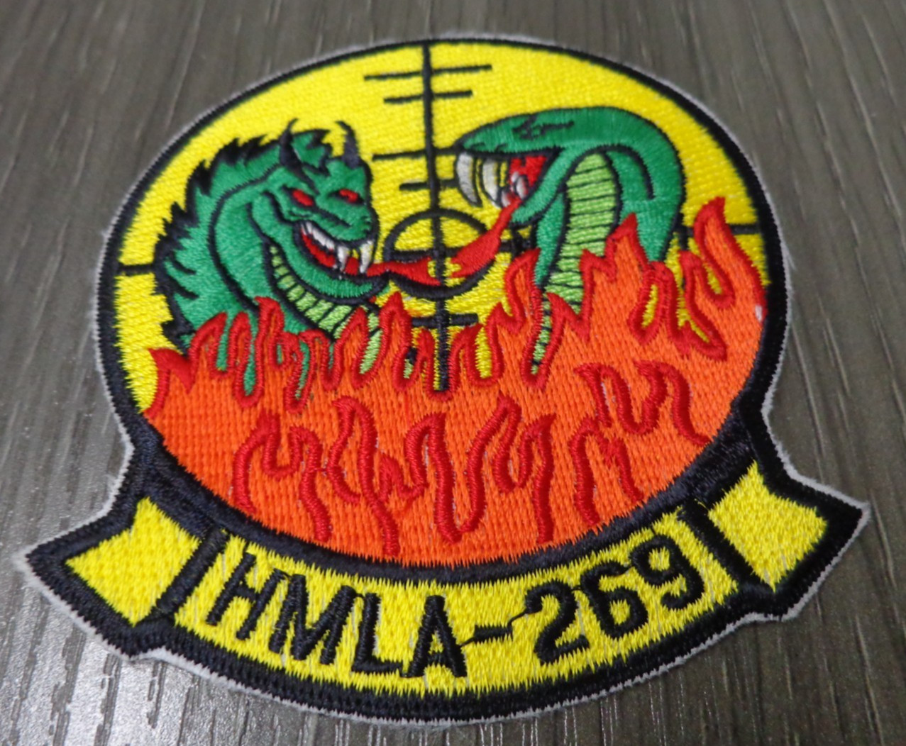 USMC HMLA-269 Gunrunners Marine Light Attack Helicopter Squadron Patch Embroider