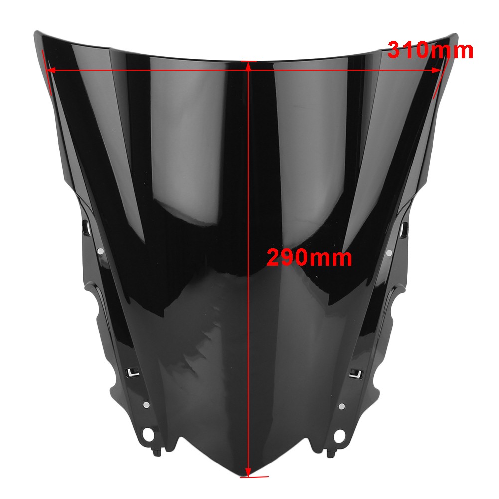 Windscreen Windshield Double Bubble For Yamaha YZF R25 2014-2018 Deep-Iridium
