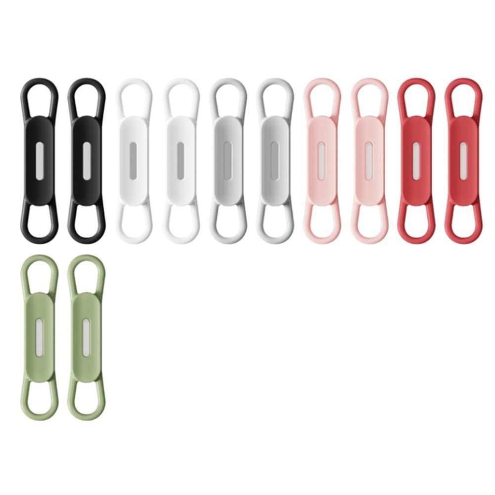 12 Pack Magnetic Pen Pencil Holder, Silicone Adjustable Pen Holder for Desk3399