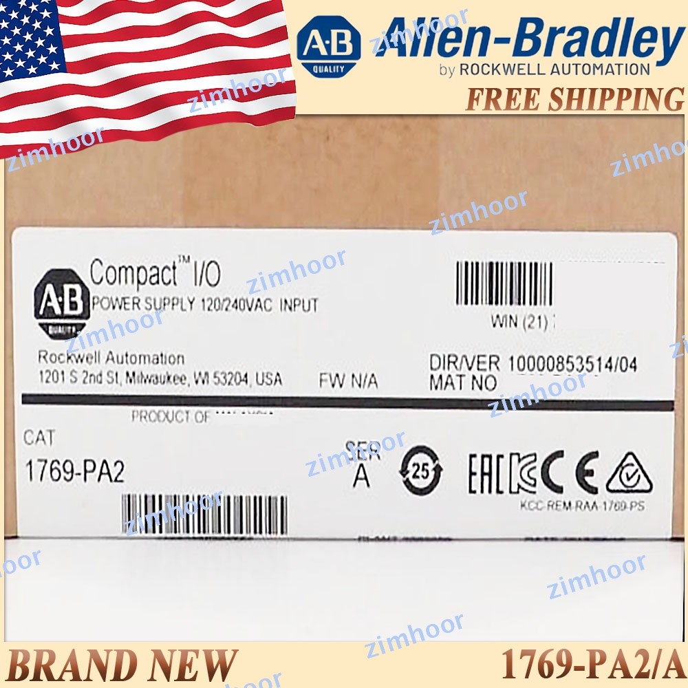 New AB 1769-PA2/A CompactLogix Power Supply Free Ship US High Quality