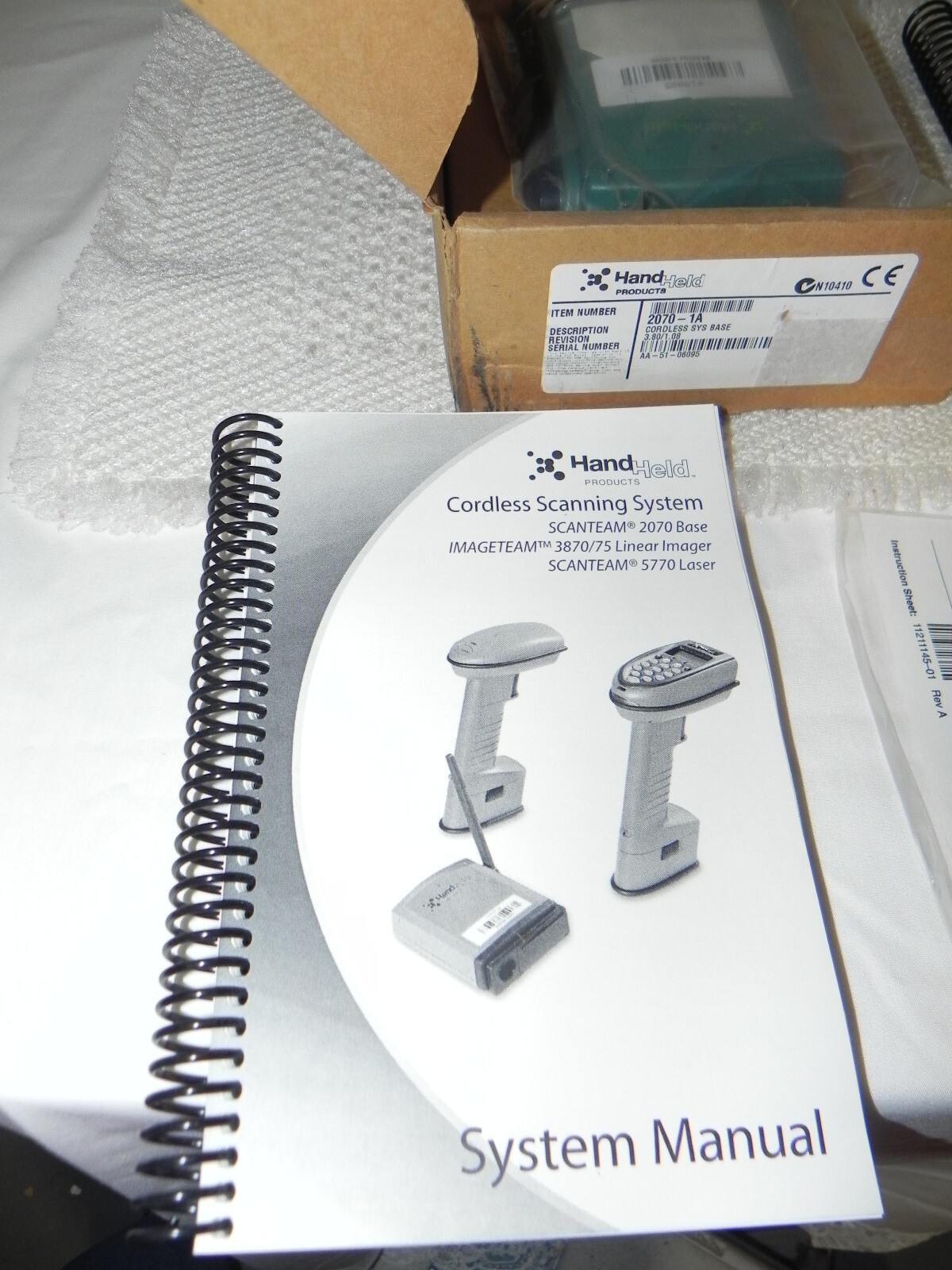 Hand Held 2070-1A Cordless SYS Base 3.8/1.08