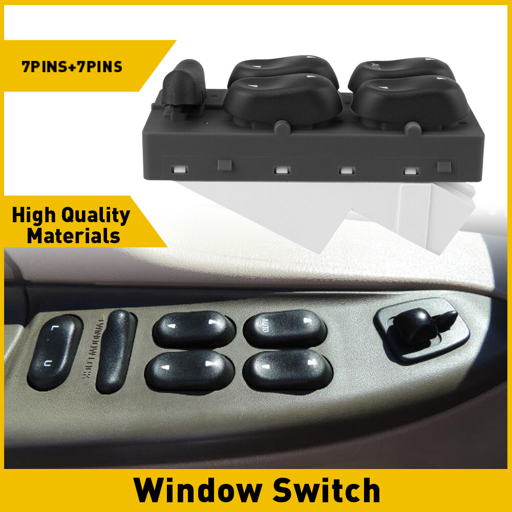 For 99-01 Ford F250 F350 F450 F550 LH Driver Power Window Switch XL1Z14529BA