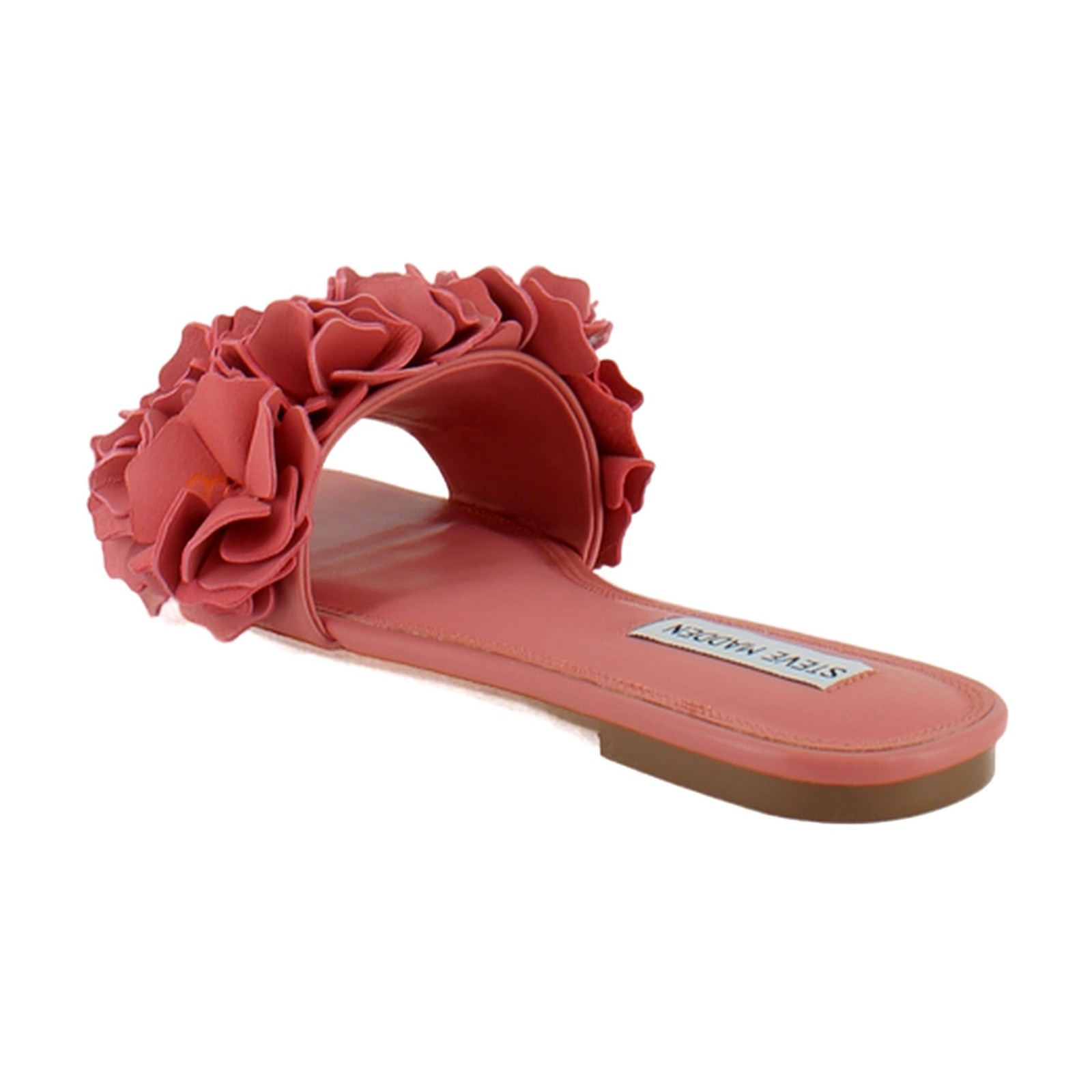 Steve Madden Flo Women's Sandals Coral Leater Size 8.5 M