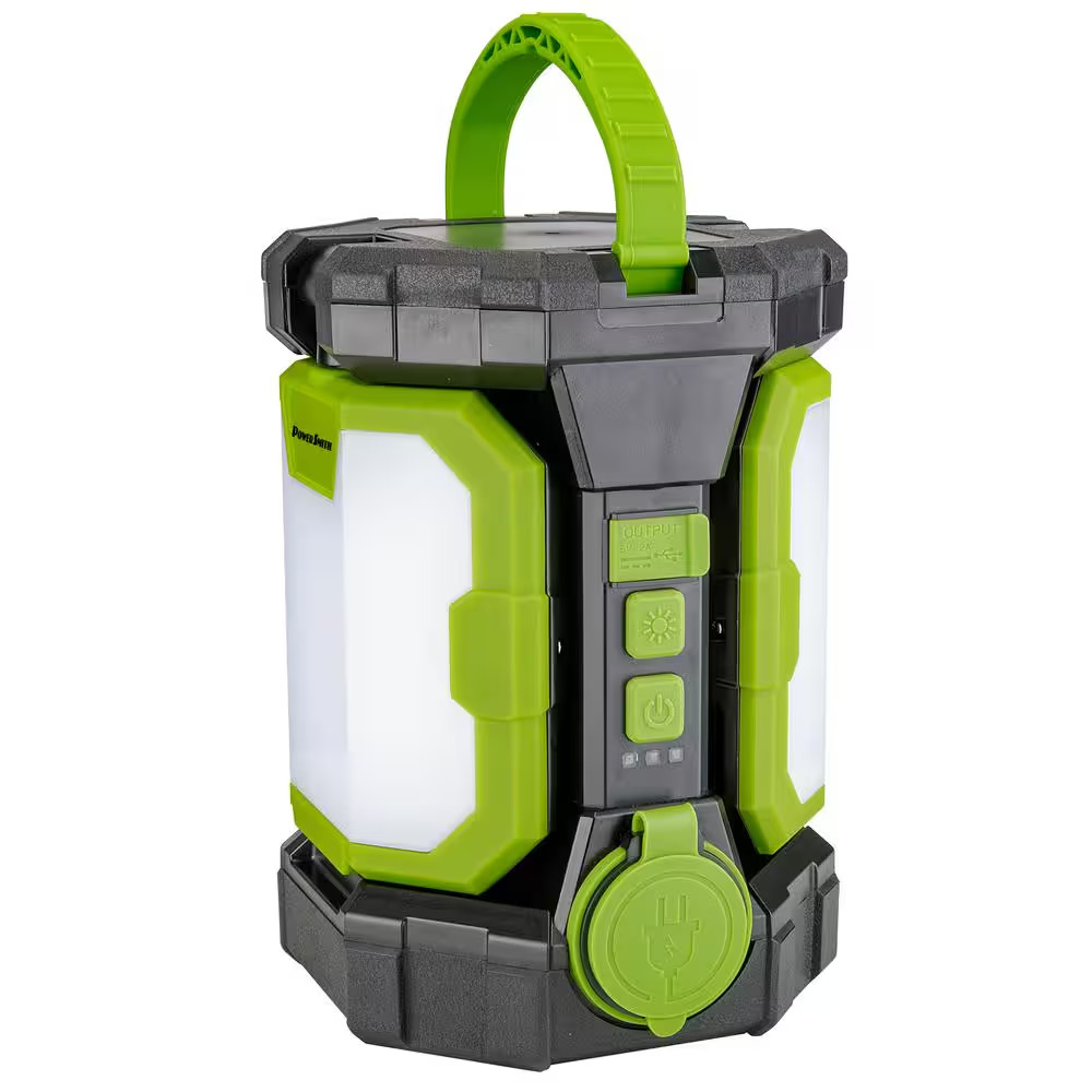 Voyager 5000 Lumens LED Jobsite Lantern/Work Light with 3-Way Power, Voyager Bat