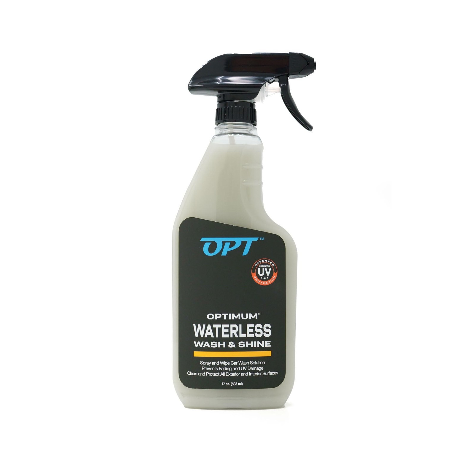 Optimum Waterless Wash and Shine - New Spray Waterless Car Wash with UV Prote...