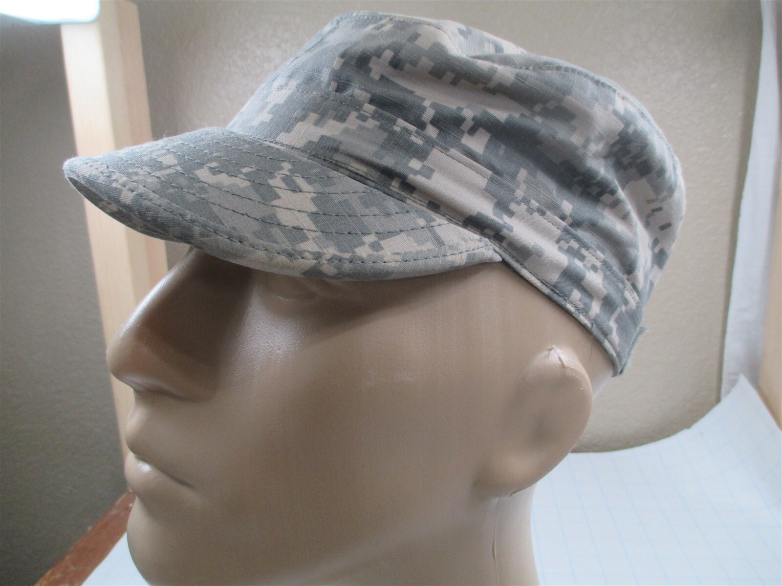 USGI Patrol Cap/Hat Size 7 1/8 ACU Digital Camo Army NSN: 8415-01-519-9116