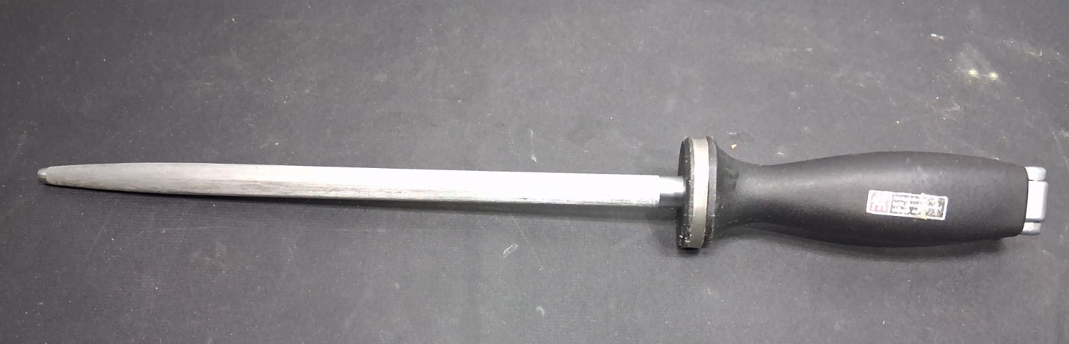 Zwilling JA Henckels Knife Sharpener Solingen Germany Honing Rod 9.75" Long