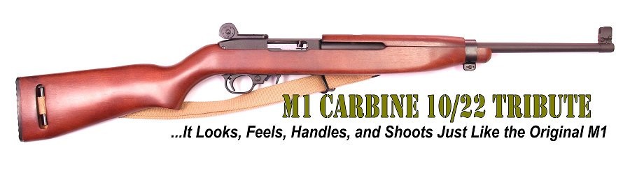 M1 Carbine Replica Ruger Stock Fits Ruger 10/22 - Includes TWO Handguards