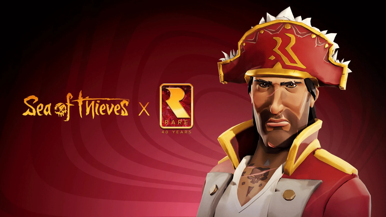 Sea Of Thieves - Exclusive Rare Ruby 40th Anniversary Hat
