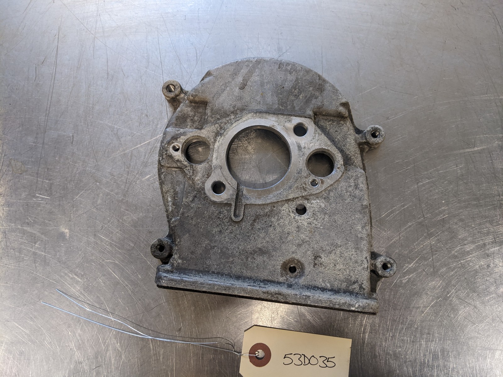 Left Rear Timing Cover From 2000 Honda Odyssey EX 3.5