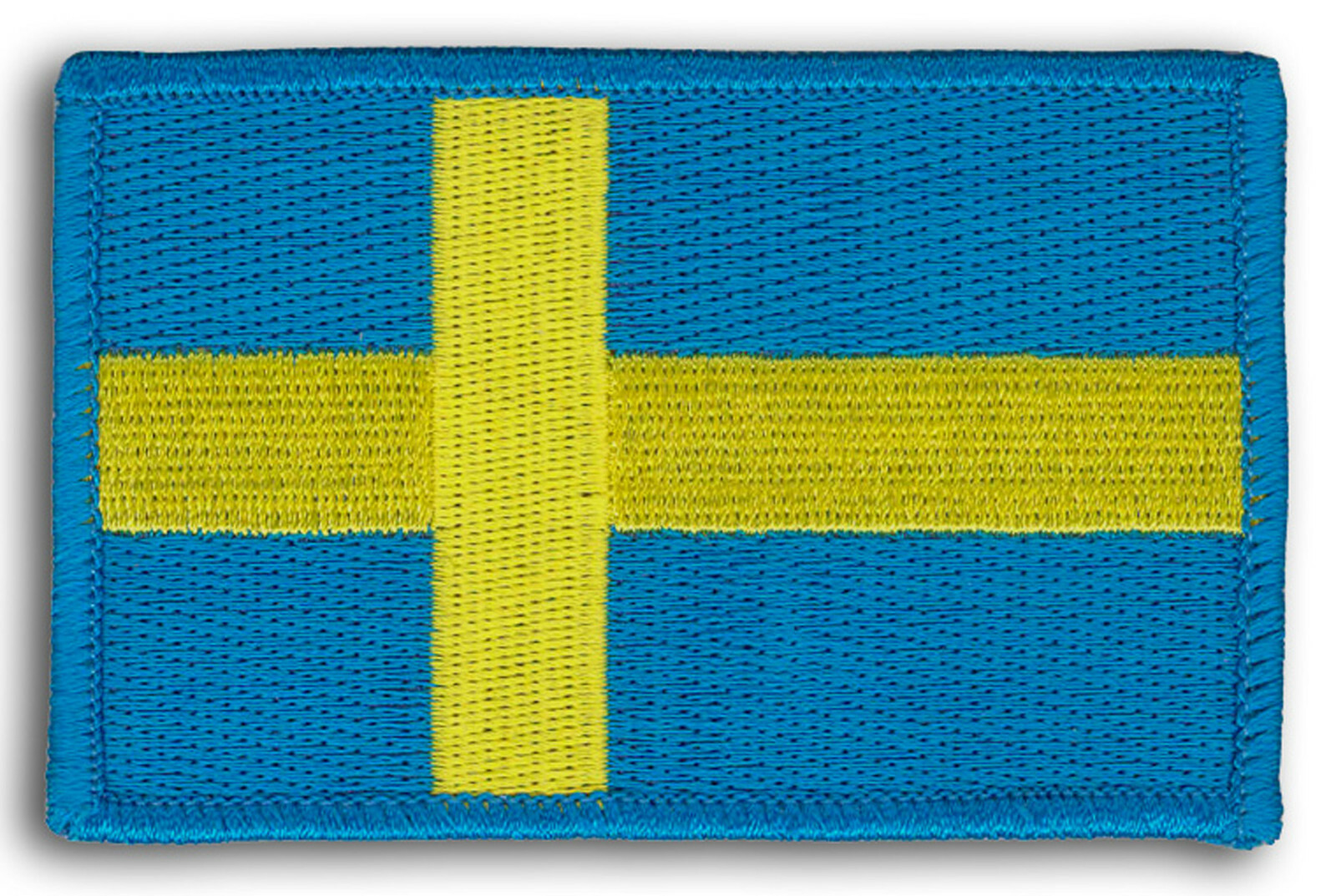 Sweden Flag Patch 3 1/2" x 2 1/4" New