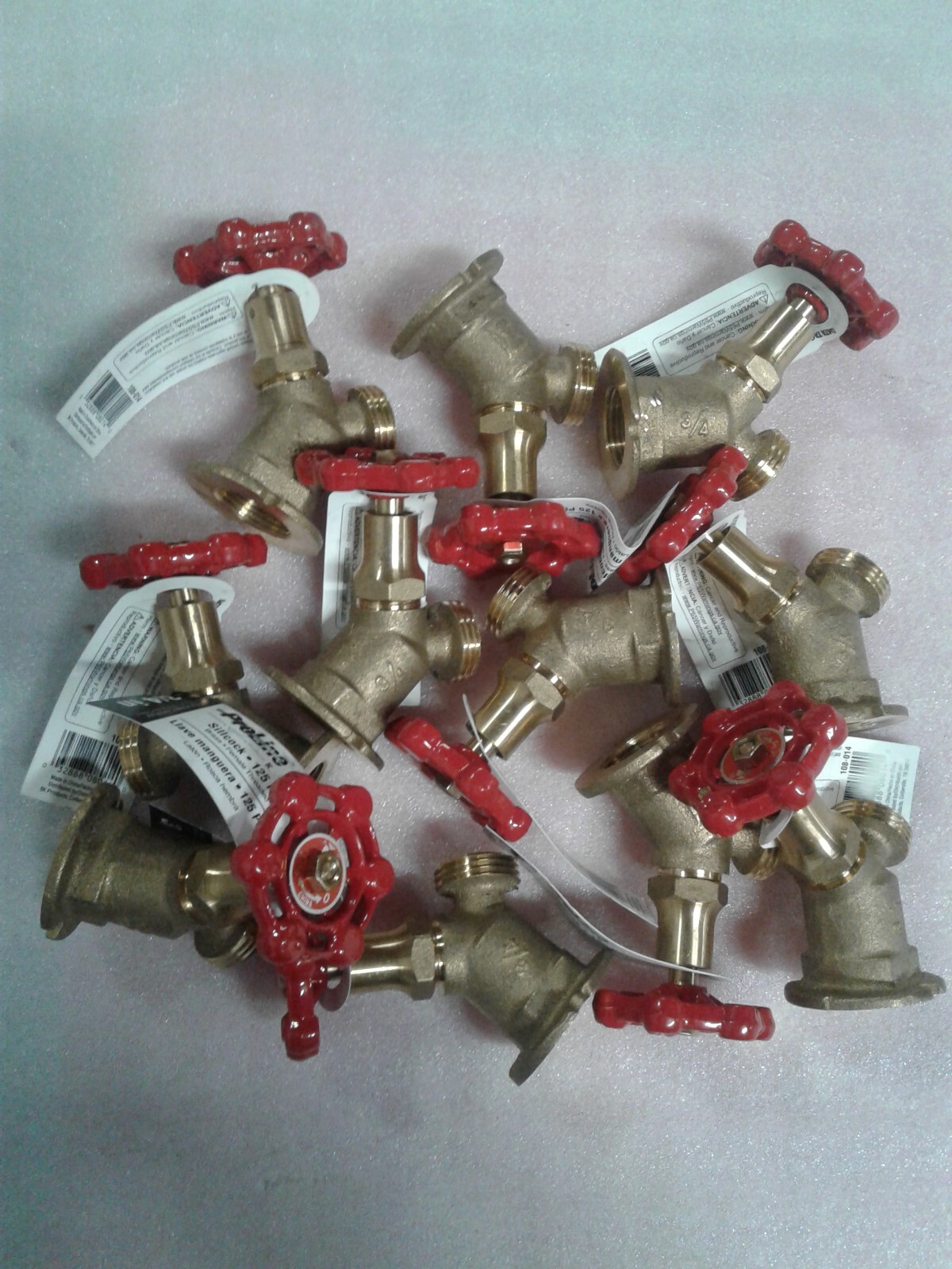 Qty 11 ProLine 3/4" Sillcock 108-014 Brass Female Threaded Valve 125 PSI