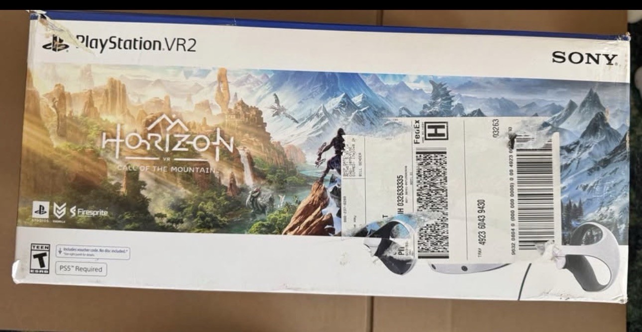 Sony PlayStation VR2 CFI-ZVR1 Horizon Call Of The Mountain PS5 NO GAME