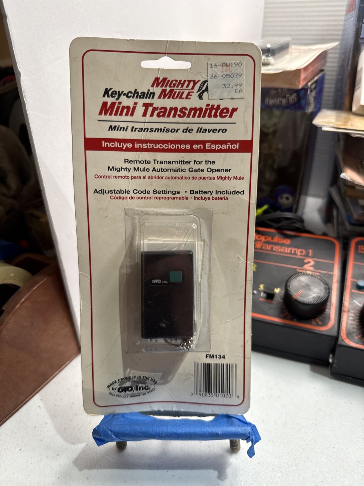 Mighty Mule Access Controls & Accessories Entry Transmitter One Button FM 134
