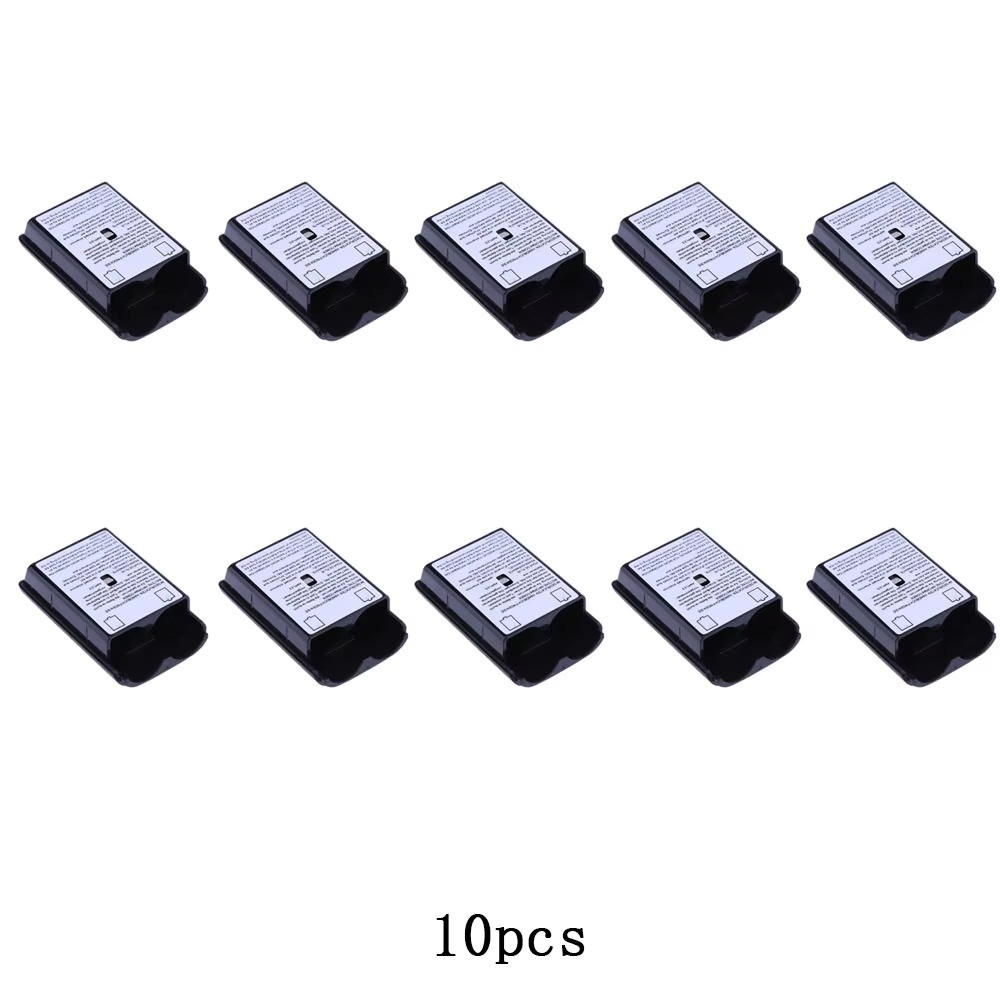 Battery Back Cover Case Shell Pack For Xbox 360 Wireless Controller Black