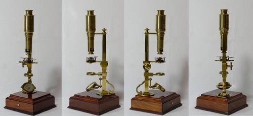microscope antique vintage collectible John Richardson's cuff microscope