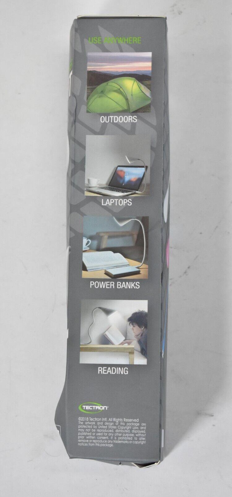Tectron USB Speaker Light BT Version 4.2 White ST STAND 7 Electronic LED