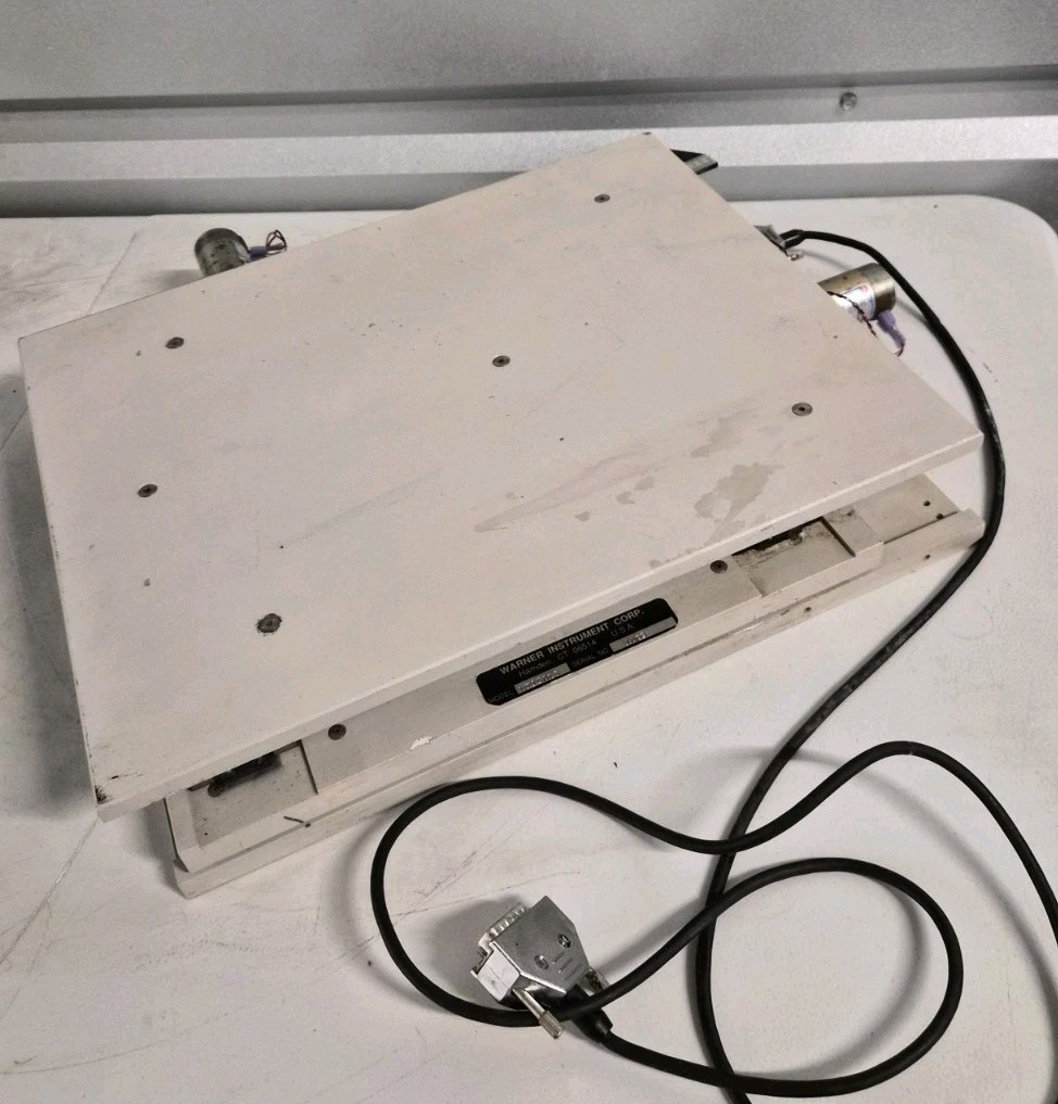 Warner MT150LS Motorized Microscope XY Translation Stage Table Lab Platform