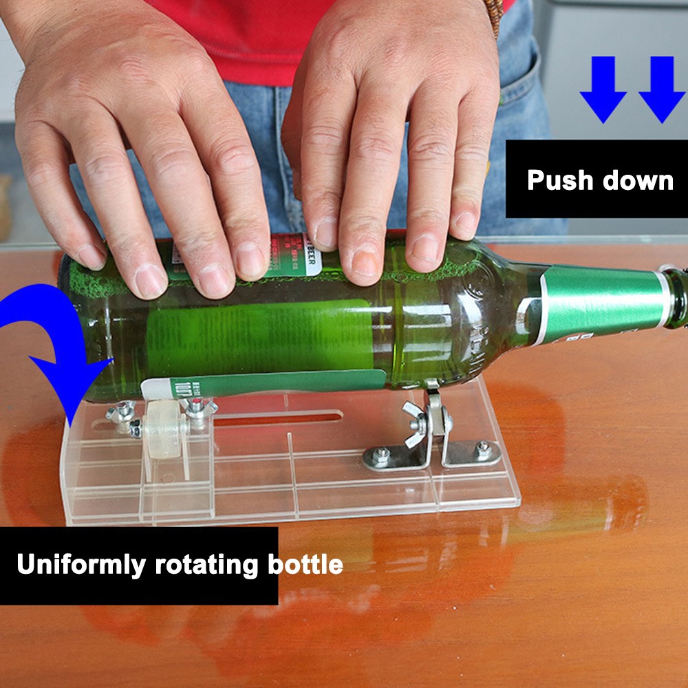 Universal Adjustable DIY Glass Bottle Adjustable Sizes Metal S7Z8