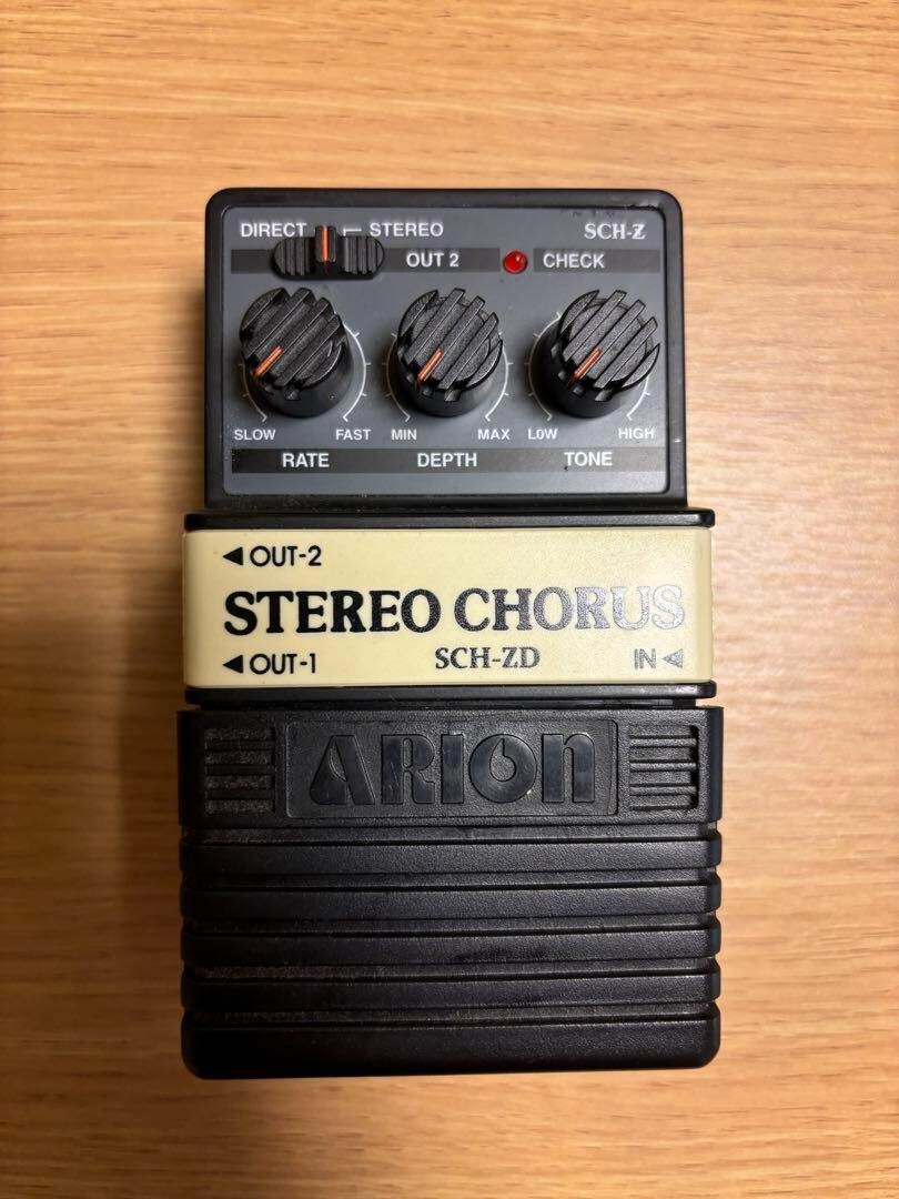 ARION SCH-ZD STEREO CHORUS Guitar Effect Pedal Good