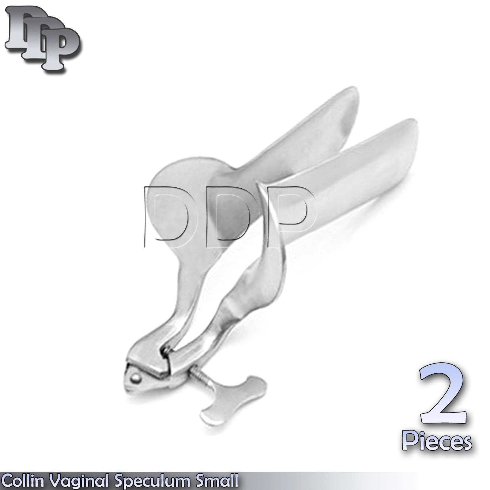 2 Pieces Of Collin Vaginal Speculum Small Gynecology Surgical Instruments