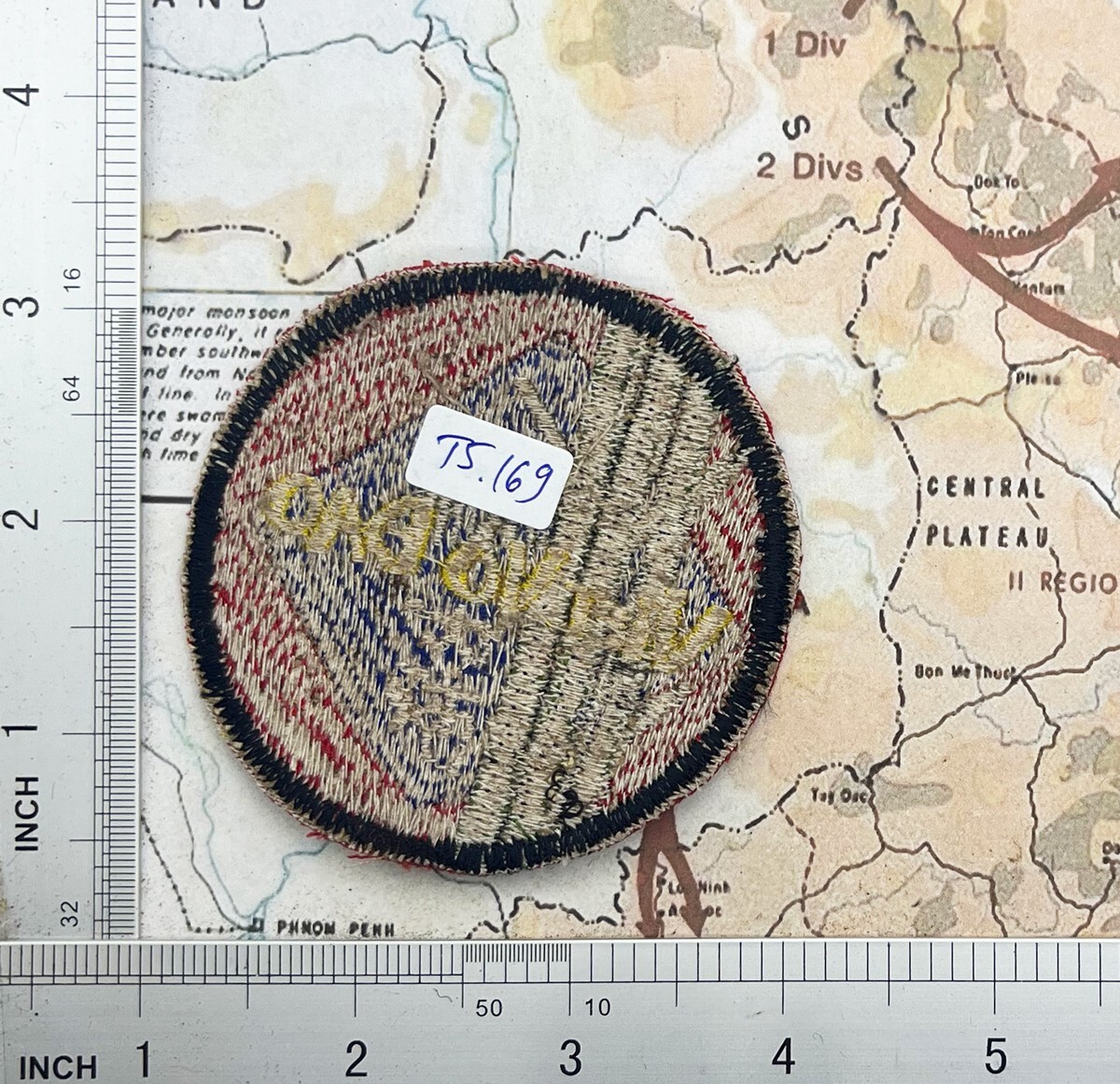 Patch , Viet Vo Dao Self Defense Patch , vietnam war patch , t5-169