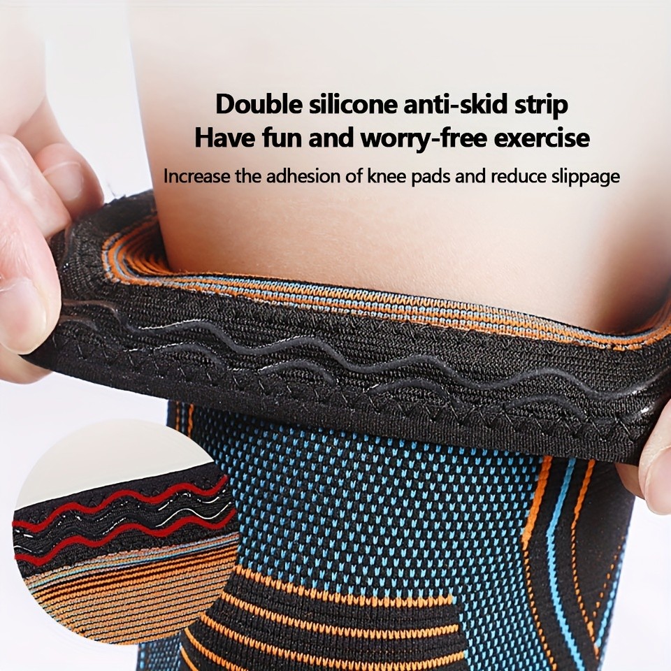 Knee Support Brace Compression Sleeve Strap Patella Pain Relief Adjustable Fit