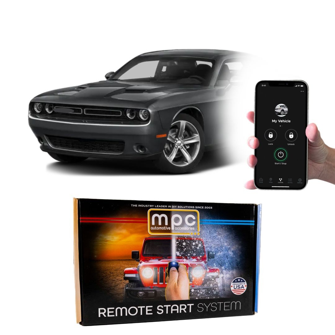 Smartphone or OEM Activated Remote Starter For 2015-2017 Dodge Challenger