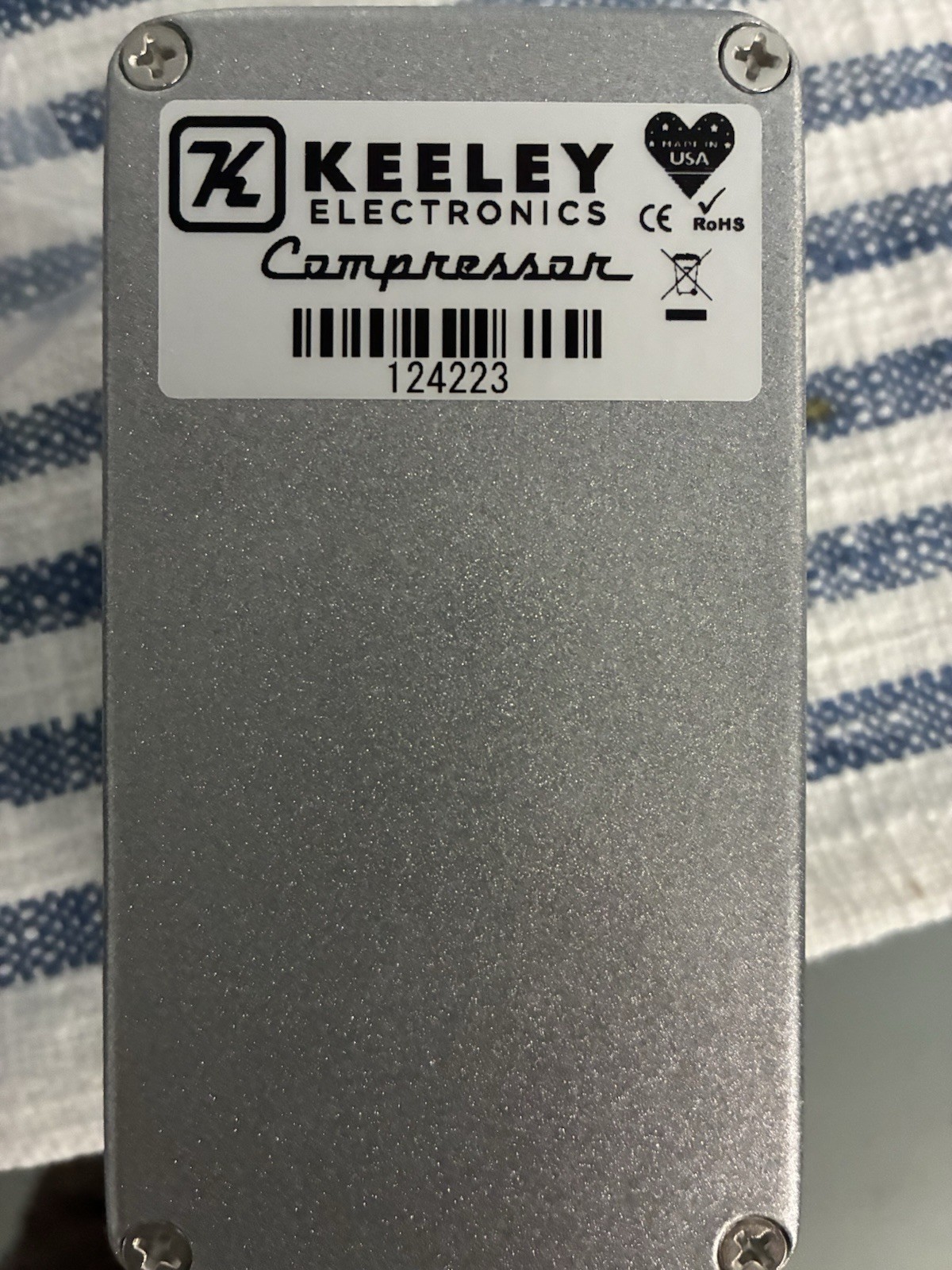 Keeley KCOMP+ Compressor Plus Guitar Effects Pedal