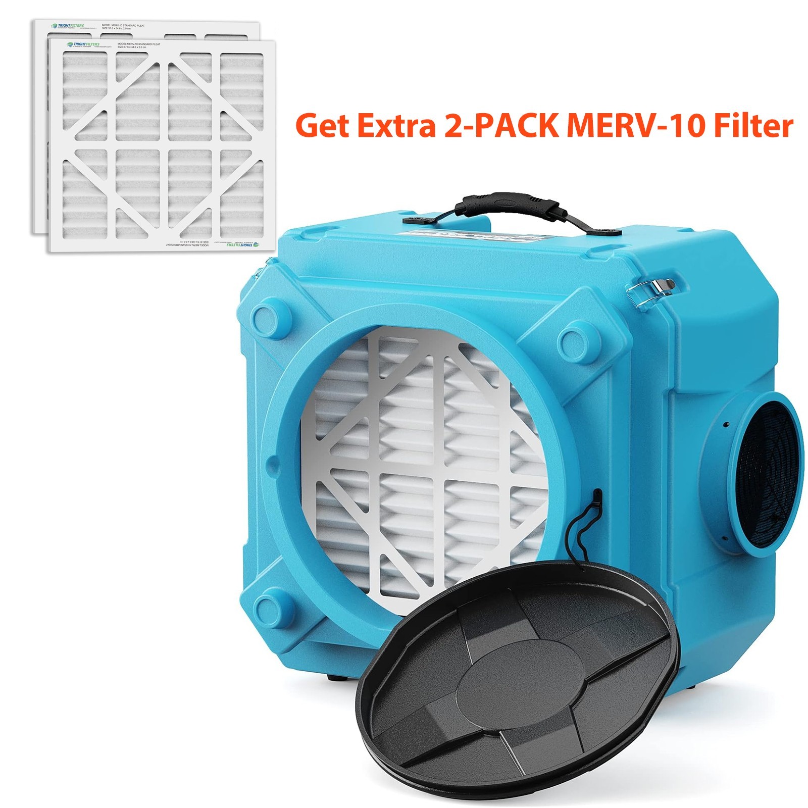 ALORAIR CleanShield HEPA 550 CFM Air Scrubber Purifier Cleaner 10 Years Warranty