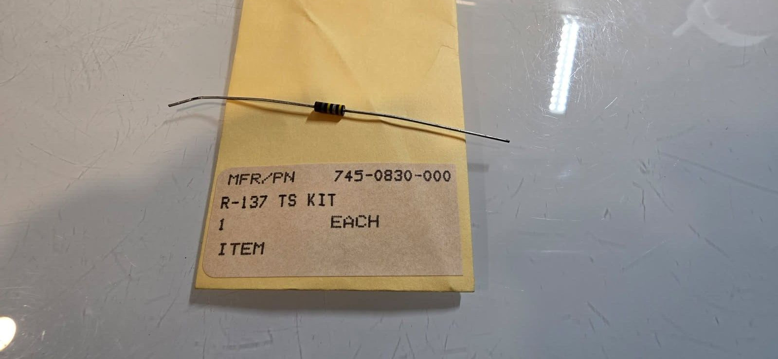 (23) ROCKWELL COLLINS RESISTORS 745-0830-000 5905-00-726-6431
